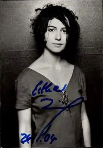 Ak Schauspielerin Esther Zimmering, Portrait, Autogramm