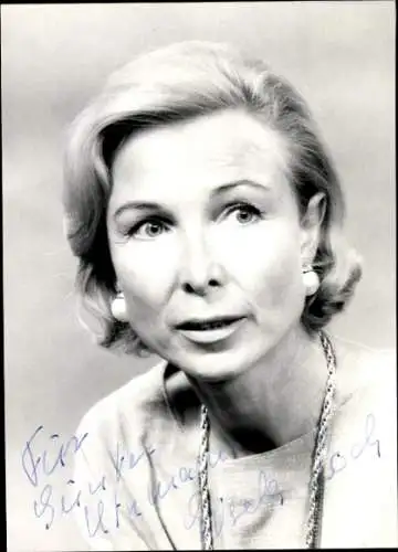 Ak Schauspielerin Gisela Zoch-Westphal, Portrait, Autogramm