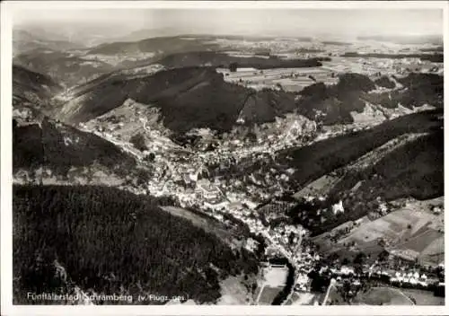 Ak Schramberg im Schwarzwald, Fliegeraufnahme