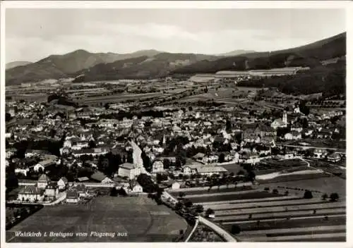 Ak Waldkirch im Breisgau Schwarzwald, Fliegeraufnahme