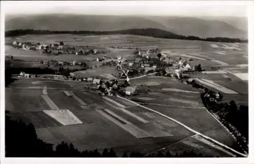 Ak Besenfeld Seewald im Schwarzwald, Fliegeraufnahme