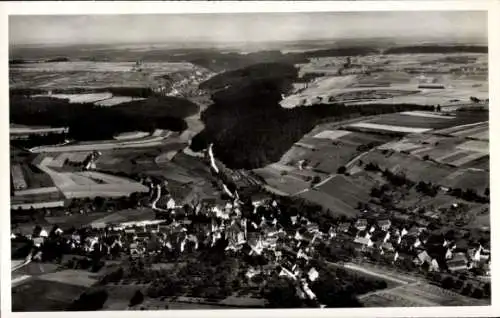 Ak Altheim Horb am Neckar, Fliegeraufnahme