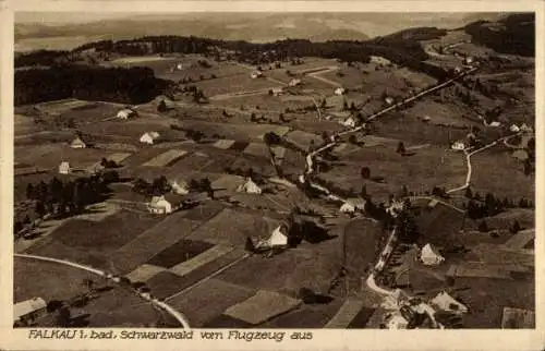 Ak Falkau Feldberg im Schwarzwald, Fliegeraufnahme