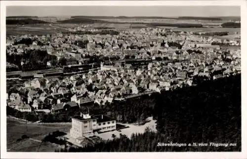 Ak Schwenningen am Neckar, Fliegeraufnahme