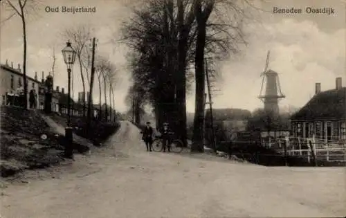 Ak Oud Beijerland Südholland, Beneden Oostdijk