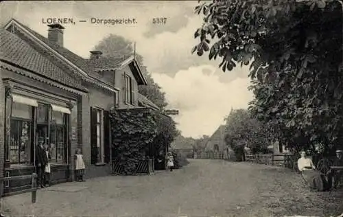 Ak Loenen Gelderland, Blick auf das Dorf