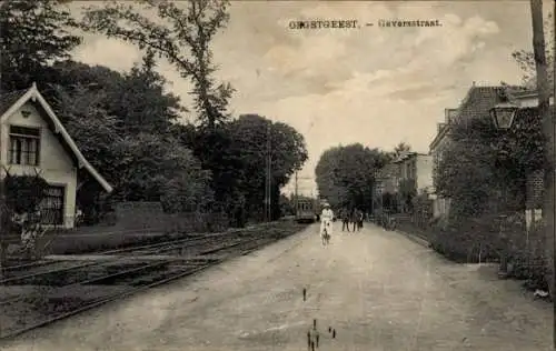 Ak Oegstgeest Südholland Niederlande, Geversstraat