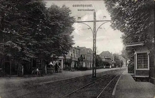 Ak Oegstgeest Südholland Niederlande, Geversstraat