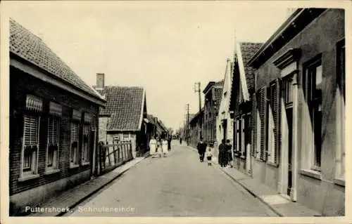 Ak Puttershoek Südholland, Schouteneinde