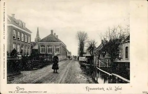 Ak Nieuwerkerk aan den IJssel Südholland, Dorpstraat