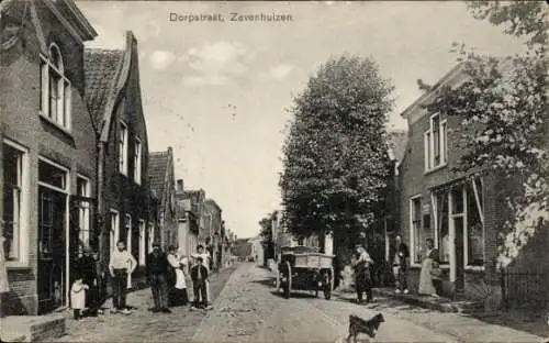 Ak Zevenhuizen Südholland, Dorpstraat