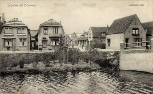 Ak Boskoop Alphen aan den Rijn Südholland Niederlande, Julianastraat