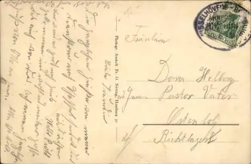 Ak Scheeßel in Niedersachsen, Gasthof zum Bahnhof