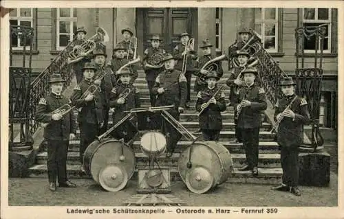 Ak Osterode am Harz, Ladewig´sche Schützenkapelle