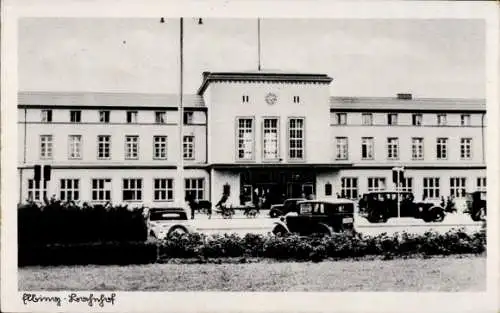 Ak Elbląg Elbing Westpreußen, Bahnhof