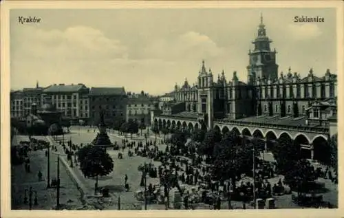 Ak Kraków Krakau Polen, Sukiennice