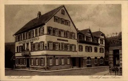 Ak Bad Liebenzell im Schwarzwald, Gasthof zum Ochsen