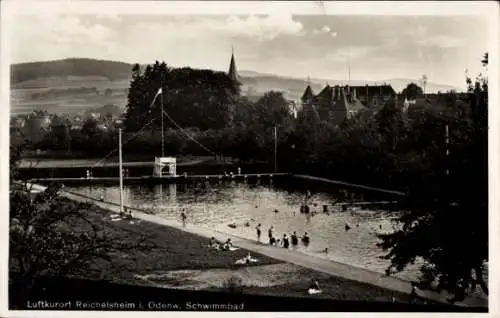 Ak Reichelsheim im Odenwald, Schwimmbad