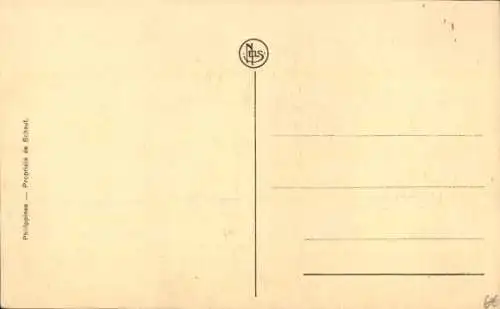 Ak-Missionen von Scheut-Philippines, unter dem Dach einer großartigen Mutter