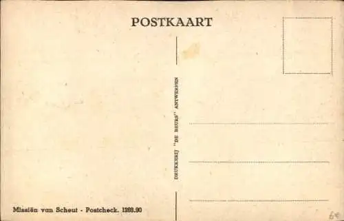 Ak Missien van Scheut, Celebes, münanische Schönheit mit Wasserkrug