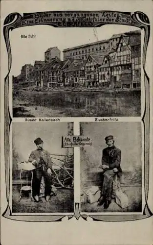 Ak Elberfeld Wuppertal in Nordrhein Westfalen, Alte Fuhr, August Kallenbach, Zuckerfritz