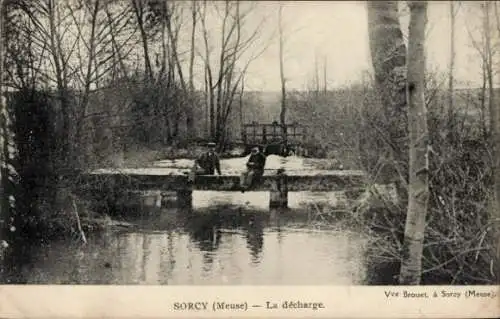 Ak Sorcy Meuse, La decharge