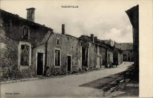 Ak Vadonville Meuse, Straße