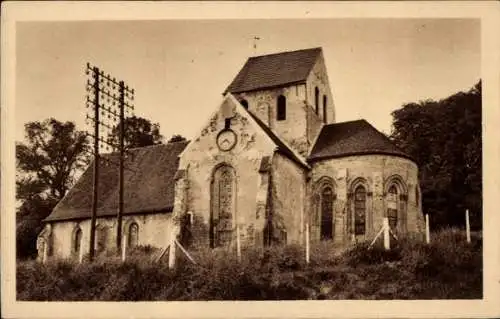 Ak Vaux sur Seine Yvelines, Kirche