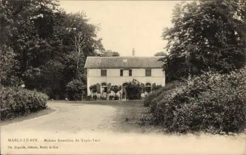 Ak Marly le Roi Yvelines, Maison forestiere du Tapis-Vert