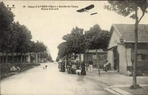 Ak Avord Cher, Camp d'Avord, avion