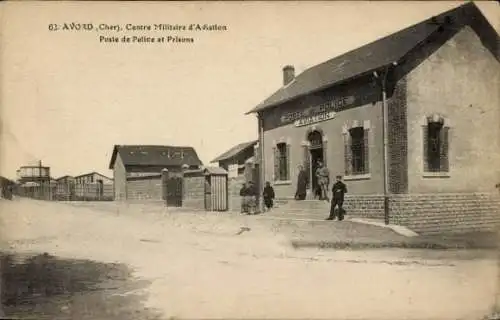 Ak Avord Cher, Centre Millitaire d'Aviation, Poste de Police et Prisons