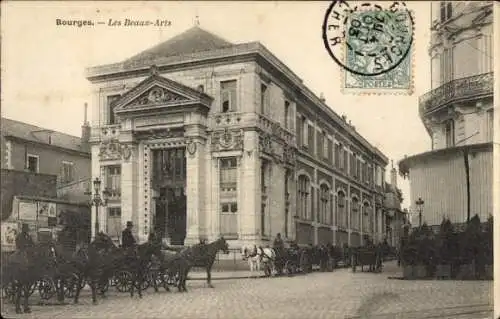 Ak Bourges Cher, Les Beaux-Arts
