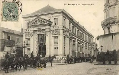 Ak Bourges Cher, Les Beaux-Arts