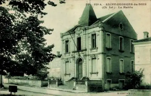 Ak Saint Georges du Bois Charente-Maritime, La Mairie