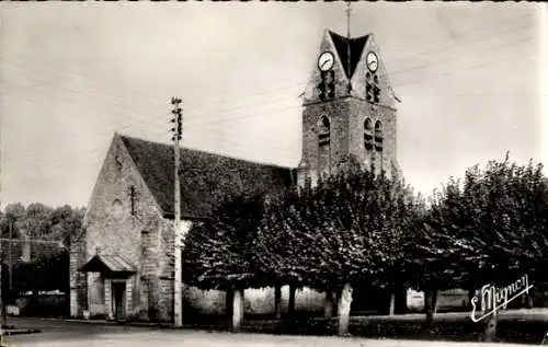 Ak Marolles sur Seine Seine-et-Marne, Kirche