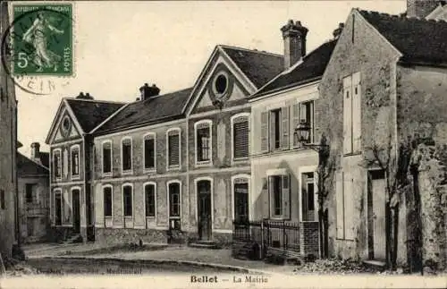 Ak Bellot Seine et Marne, Mairie