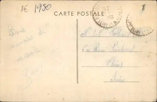 Ak Bazoches les Bray Seine et Marne, L'Ecluse