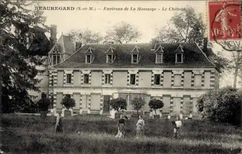 Ak Beauregard, Environs de la Houssage, Le Chateau