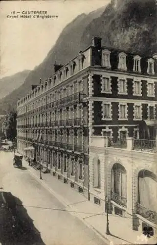 Ak Cauterets Hautes Pyrénées, Grand Hotel d'Angleterre