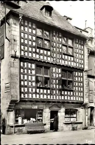 Ak Arreau Hautes-Pyrénées, Maison aux Fleurs