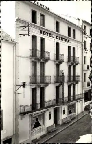 Ak Lourdes Hautes Pyrénées, Hotel Central