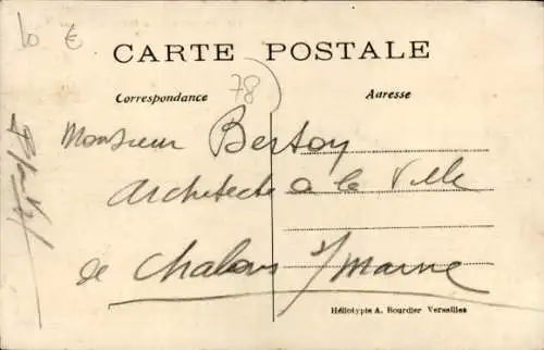 Ak Versailles Yvelines, Caisse d'Epargne