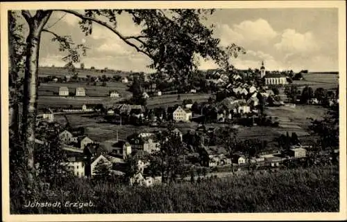 Ak Jöhstadt im Erzgebirge Sachsen, Gesamtansicht