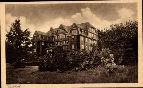 Ak Gabelbach Ilmenau in Thüringen, Hotel Kurhaus