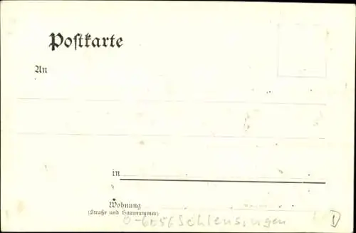 Ak Schleusingen in Thüringen, Stutenhaus am Adlersberg