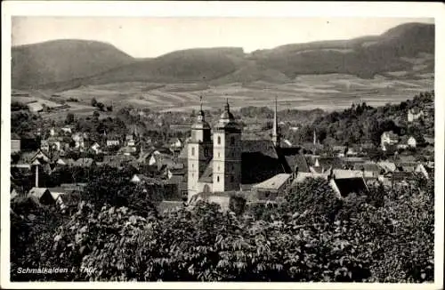 Ak Schmalkalden im Thüringer Wald, Panorama