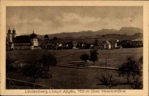 Ak Lindenberg im Allgäu Schwaben, Panorama