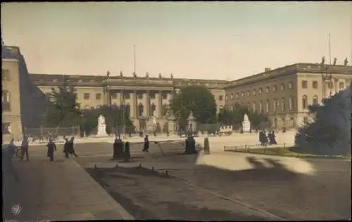 Ak Berlin Mitte, Universität, Unter den Linden