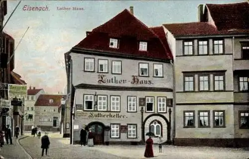 Ak Lutherstadt Eisenach in Thüringen, Lutherhaus, Lutherkeller