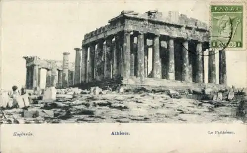 Ak Athen Griechenland, Parthenon
